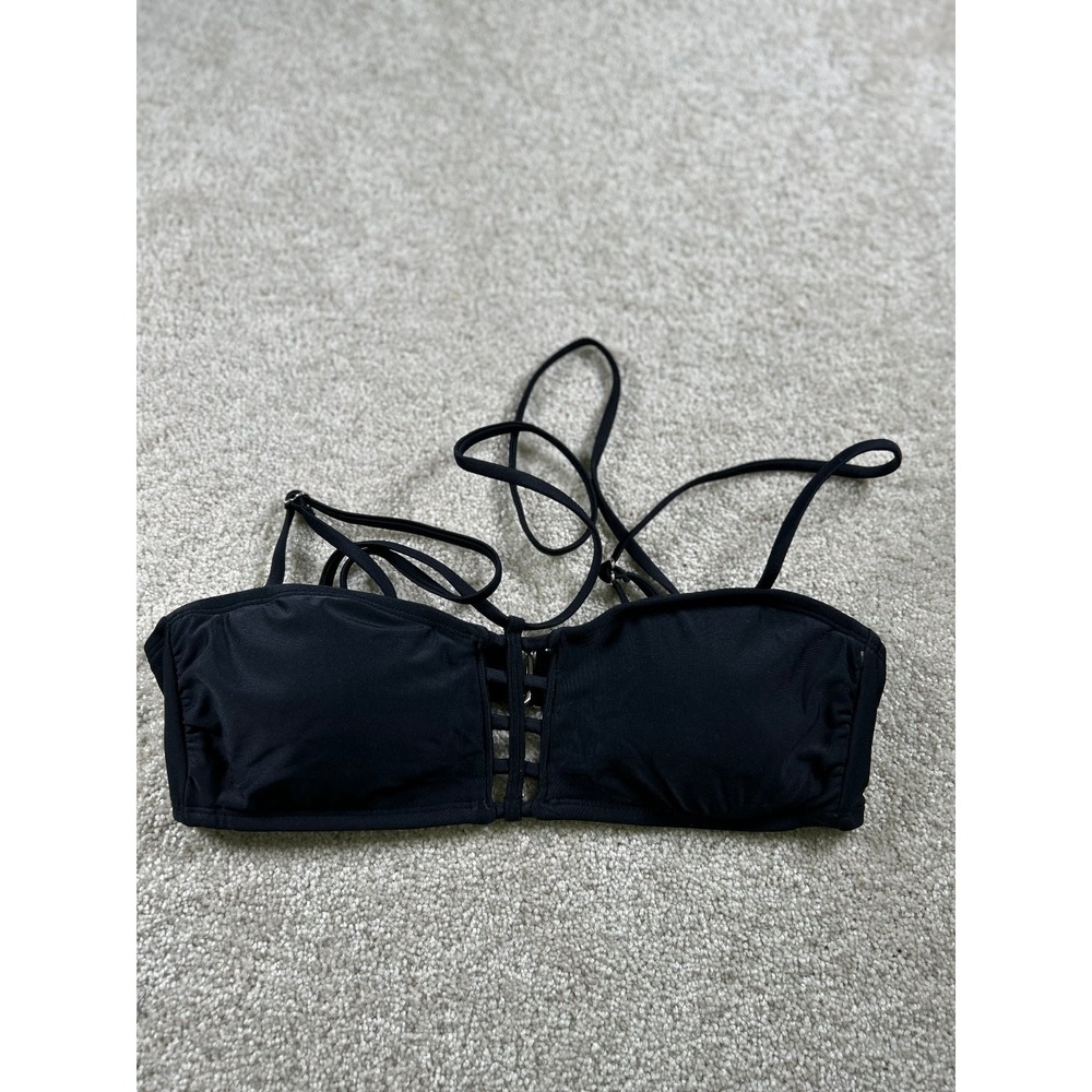 Mossimo Women's Swimwear Black Small Padded Adjustable Straps
